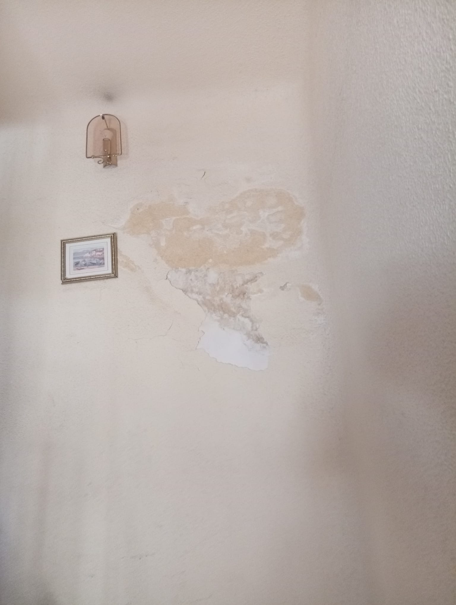 Pared limpia resultado final